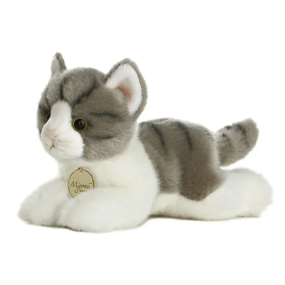 Chat gris 20cm - Miyoni