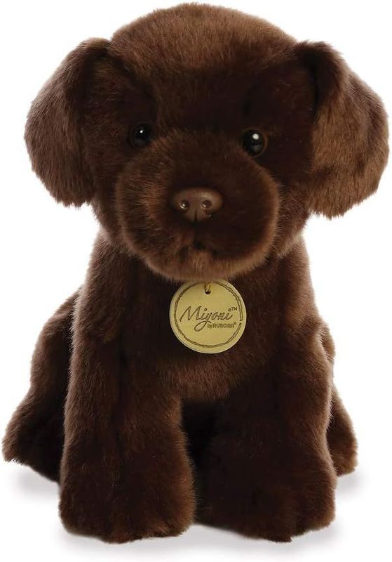 Labrador chocolat 28cm - Miyoni