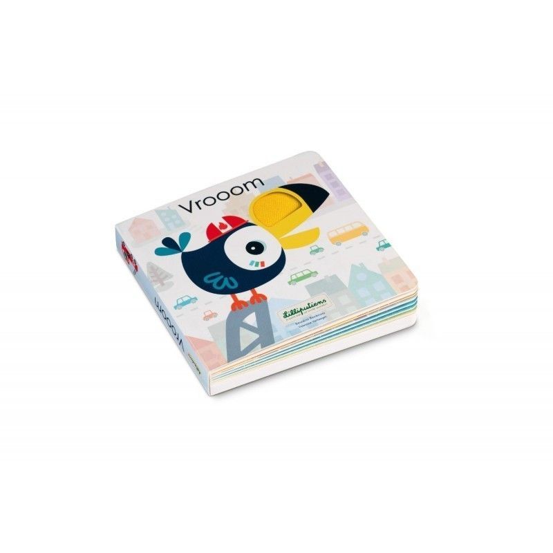Livre sonore et tactile Vroom - Lilliputiens