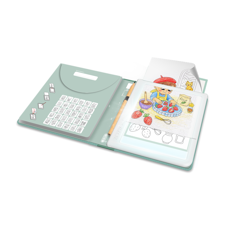 Kidydraw Pad - la nourriture dans le monde 6 ans et + - Kidywolf