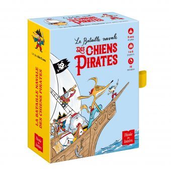 Jeu Jeu "de la bataille navale des Chiens Pirates" - Moulin Roty