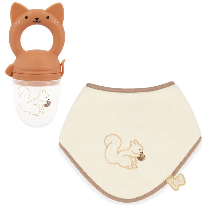 Coffret bavoir et grignoteuse "grignoti" - Kaloo