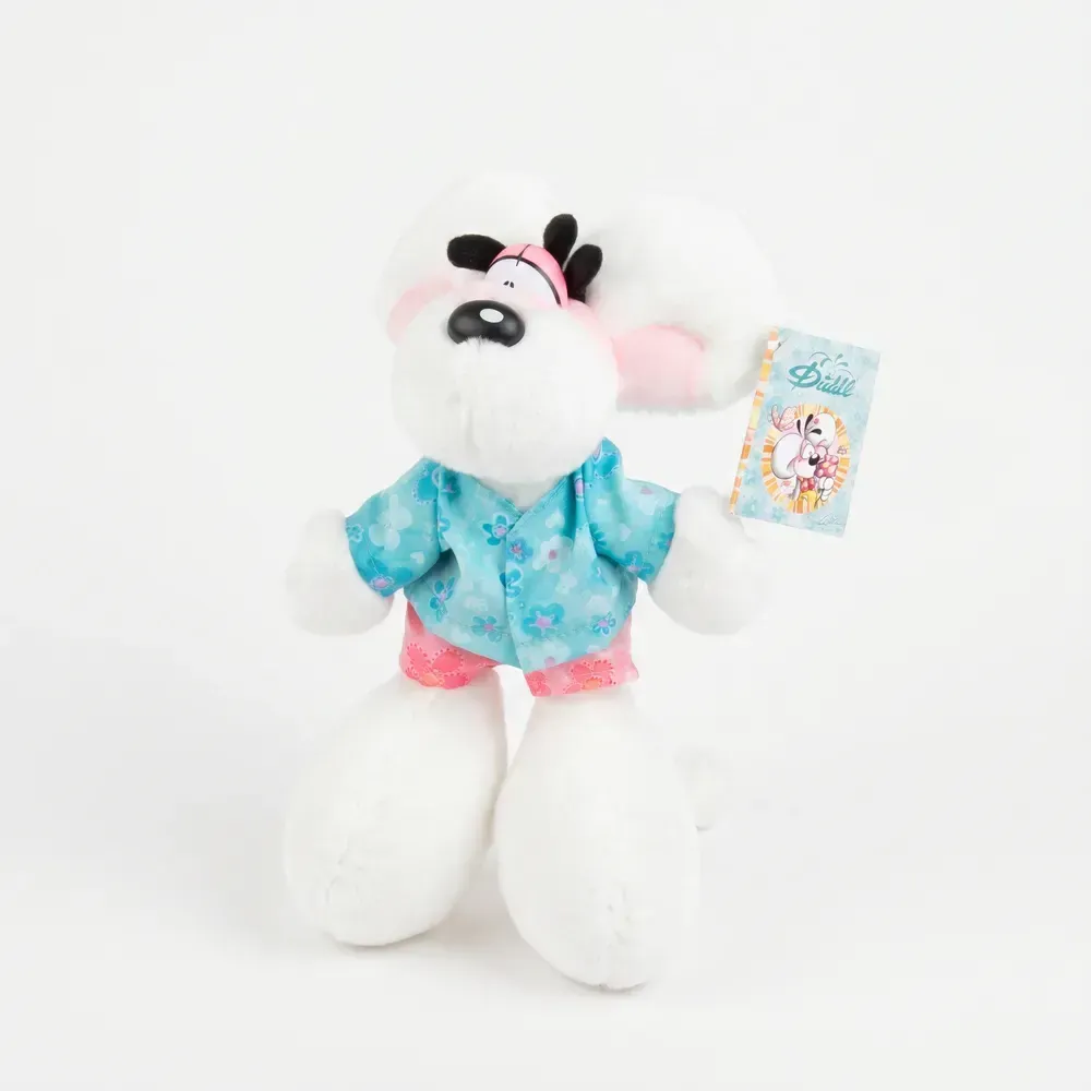 Peluche Diddl tenue summer 20cm - Diddl Peluche Diddl tenue summer 20cm - Diddl