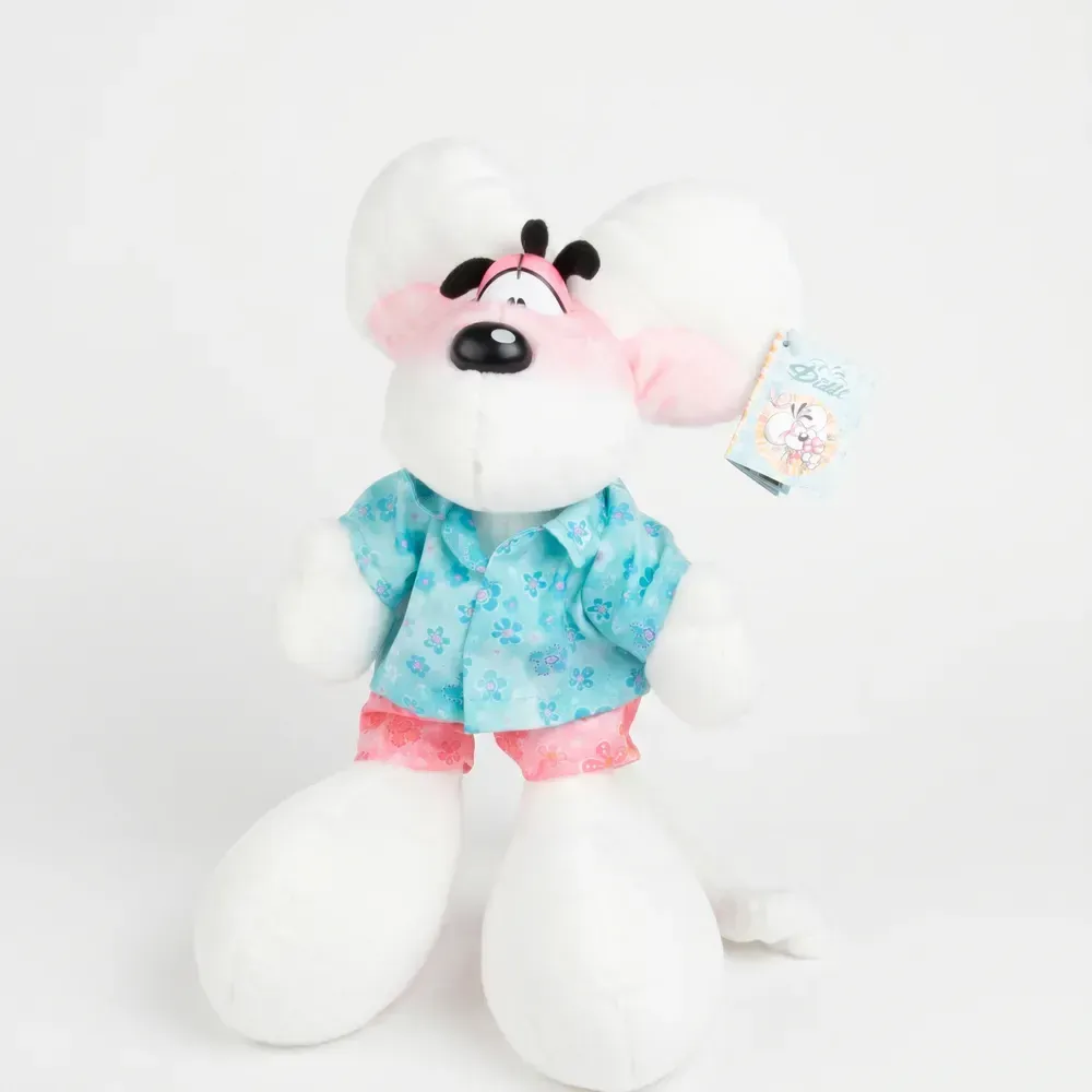 Peluche Diddl tenue summer 30cm - Diddl Peluche Diddl tenue summer 30cm - Diddl