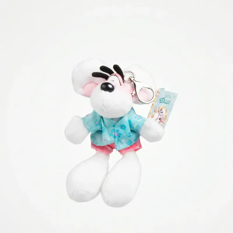 Porte clés peluche Diddl tenue summer 15cm - Diddl