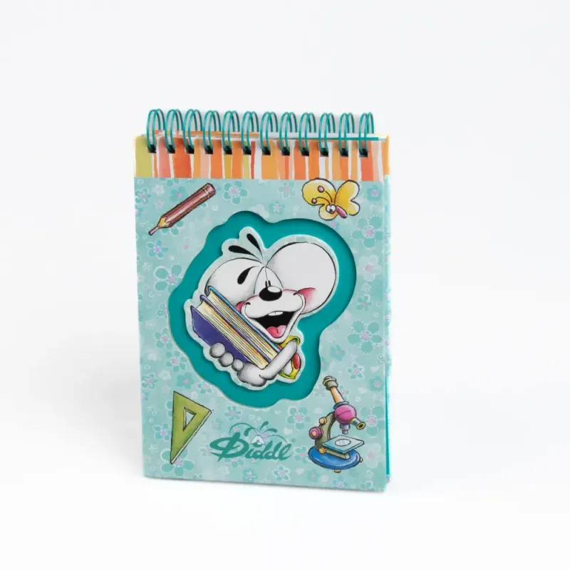 Carnet A6 à spirales - Diddl ( 3 modèles au choix)