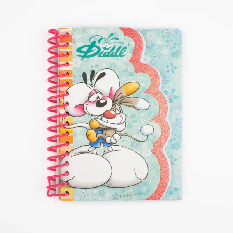 Carnet forme A6 - Diddl (2 modèles au choix)