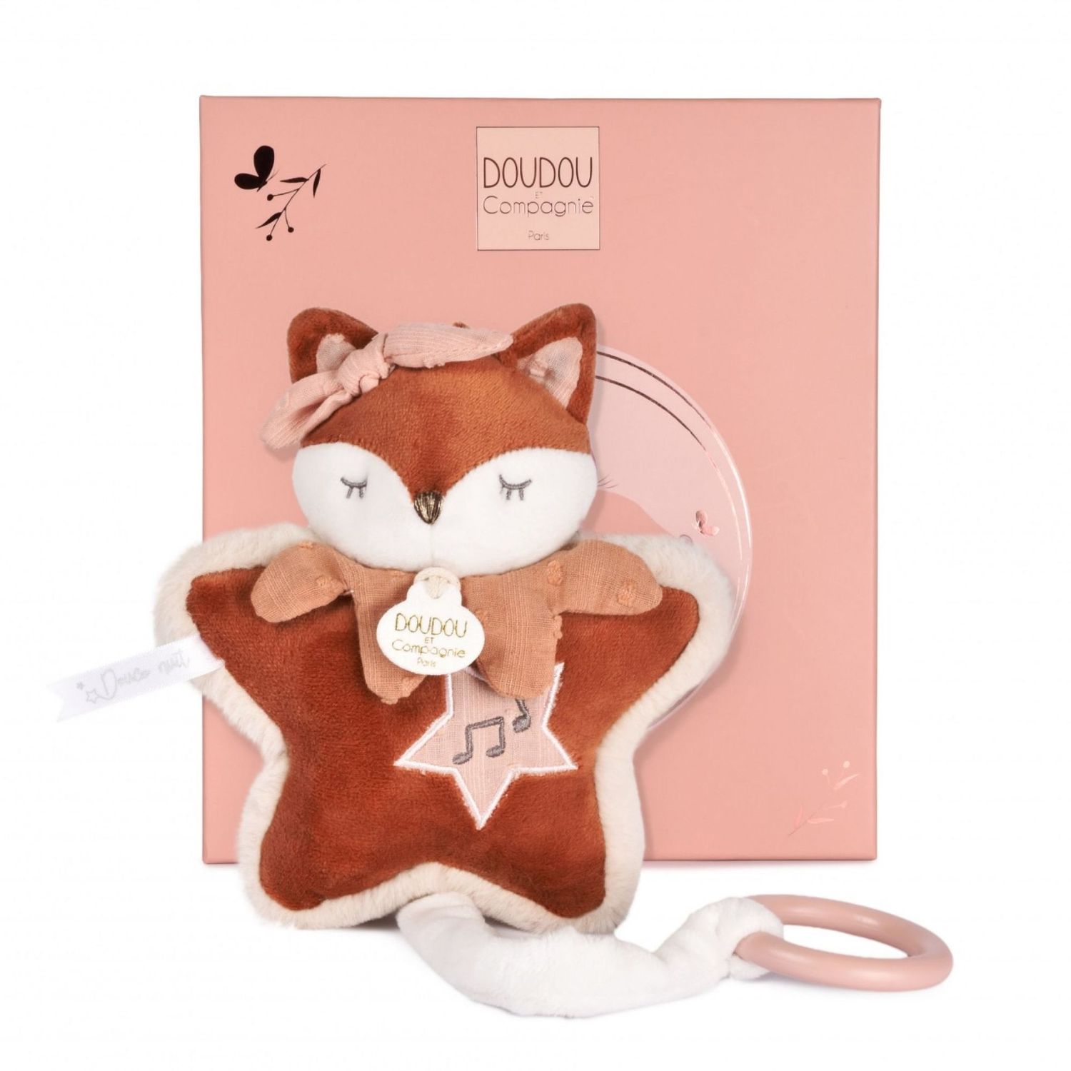Mina boîte à musique - Doudou et Cie Mina boîte à musique - Doudou et Cie