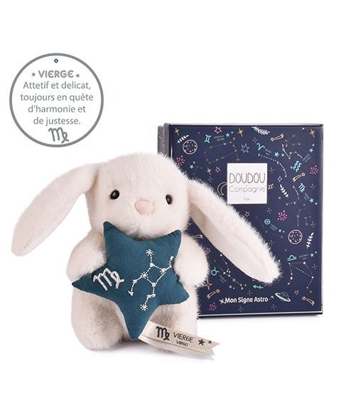 Doudou astro Vierge - Doudou et Cie Doudou astro Vierge - Doudou et Cie