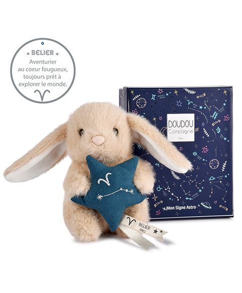 Doudou astro Bélier - Doudou et Cie Doudou astro Bélier - Doudou et Cie
