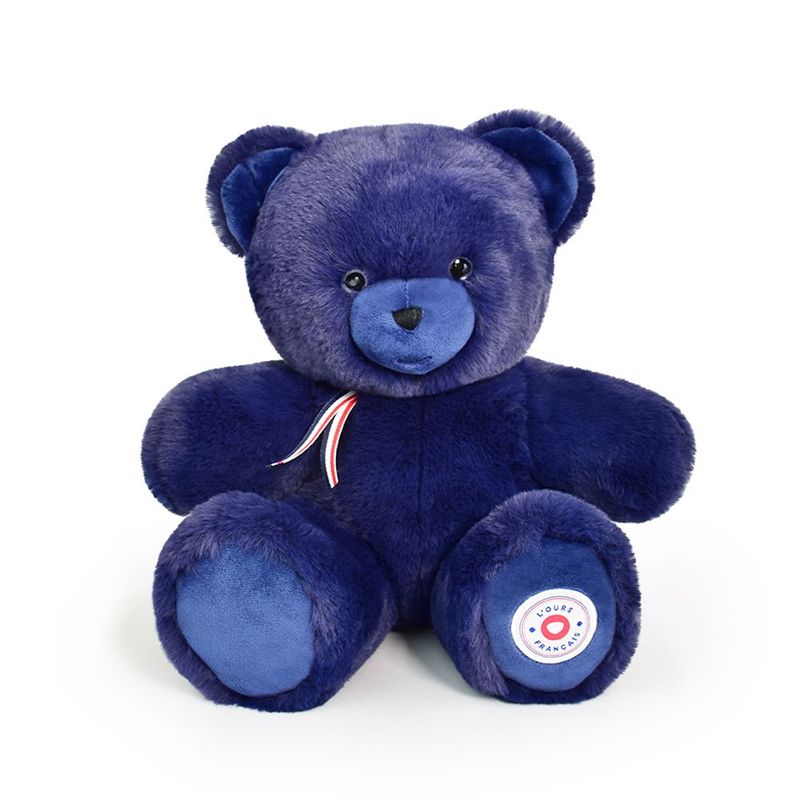 Ours bleu rêve articulé 35cm - L'ours français