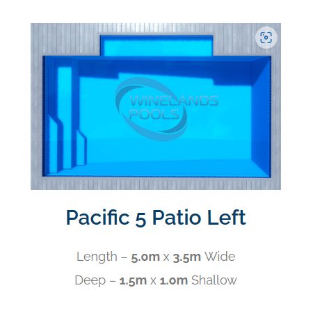 Pacific 5 Patio Left