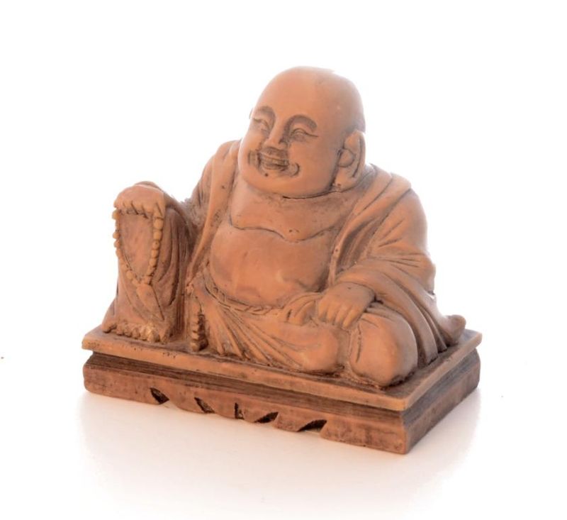 Mönch Deko Figur aus Speckstein, 10 cm