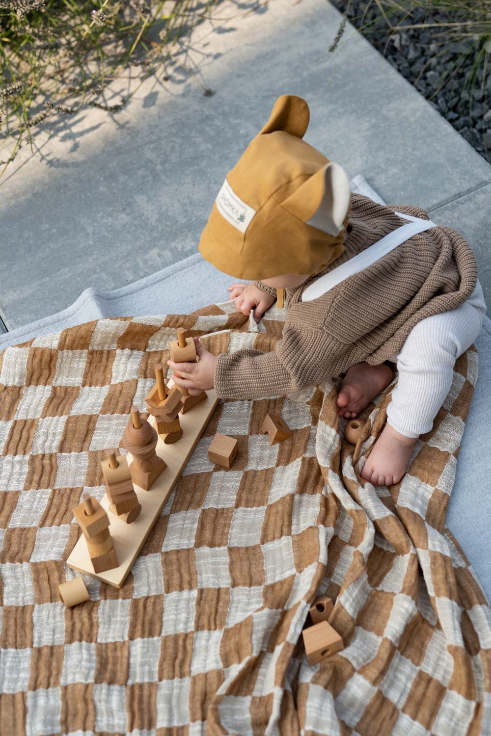 LINEN BLANKET ' DARNA '