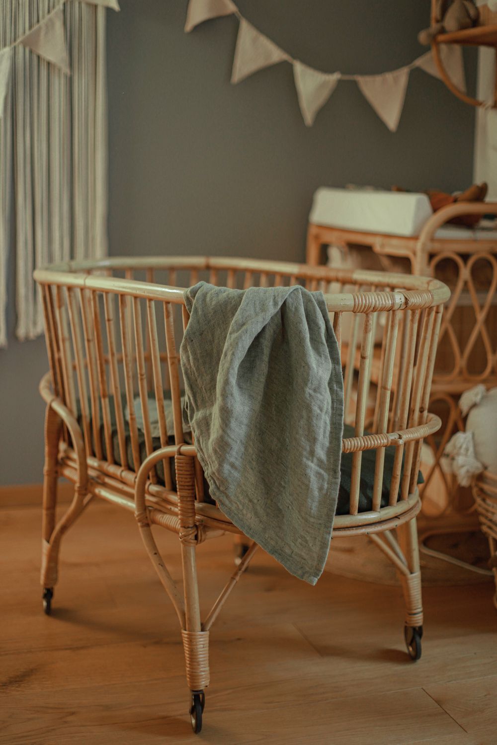 LINEN BLANKET ' GAIVA '