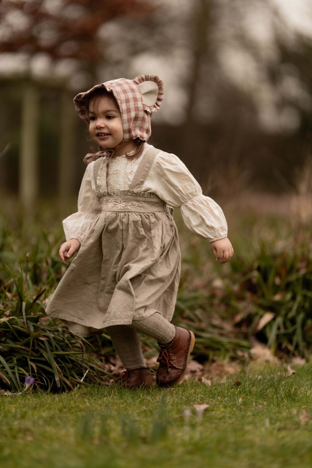 LINEN BONNET 'KOALA'
