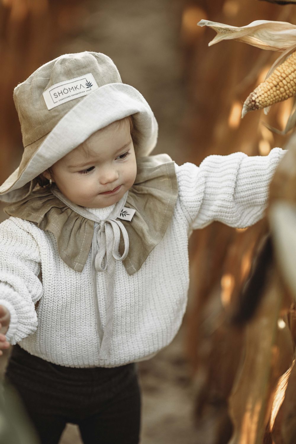 LINEN COLLAR ' MARIOS '