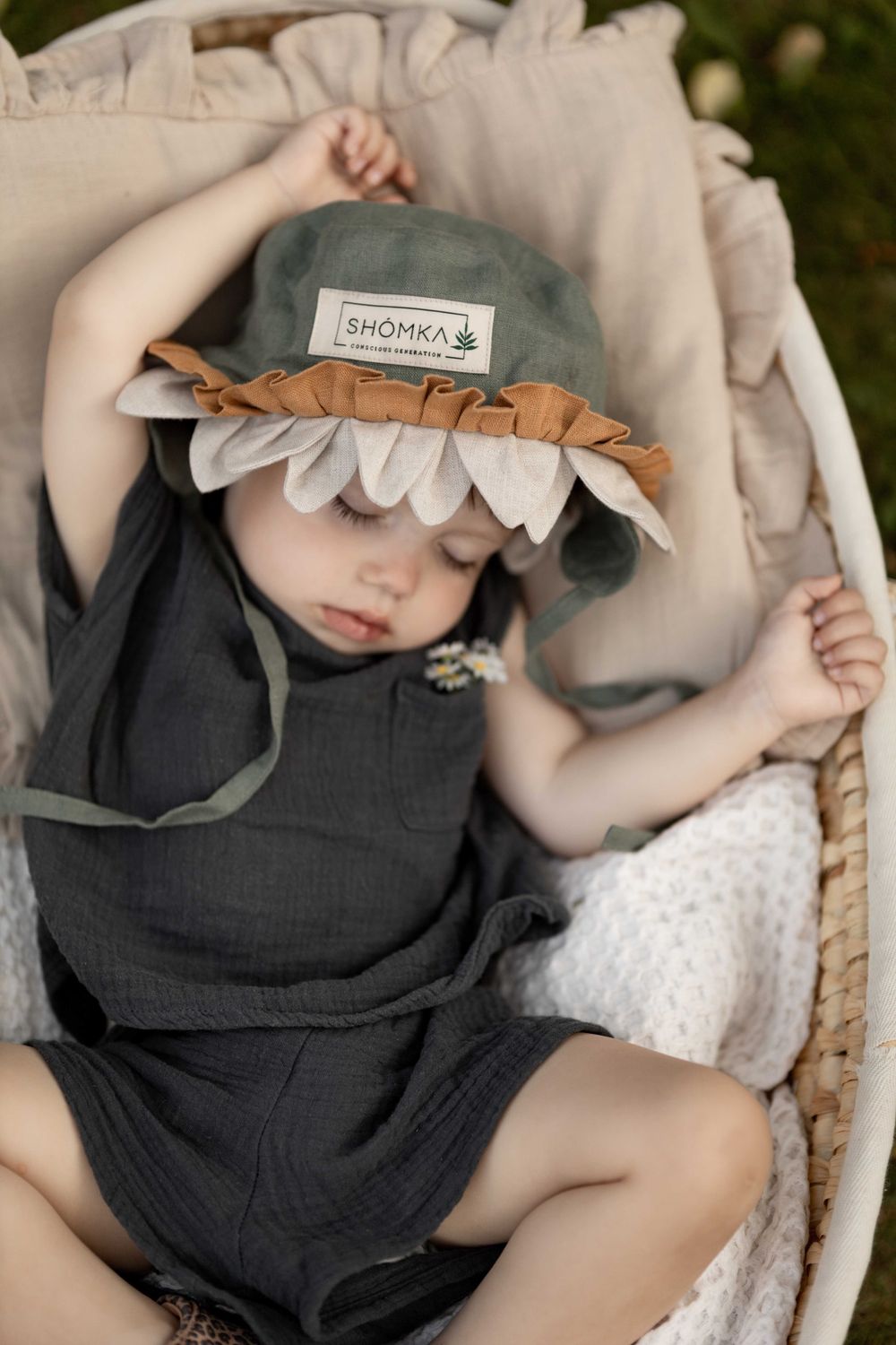 LINEN HAT ' DAFFODIL '