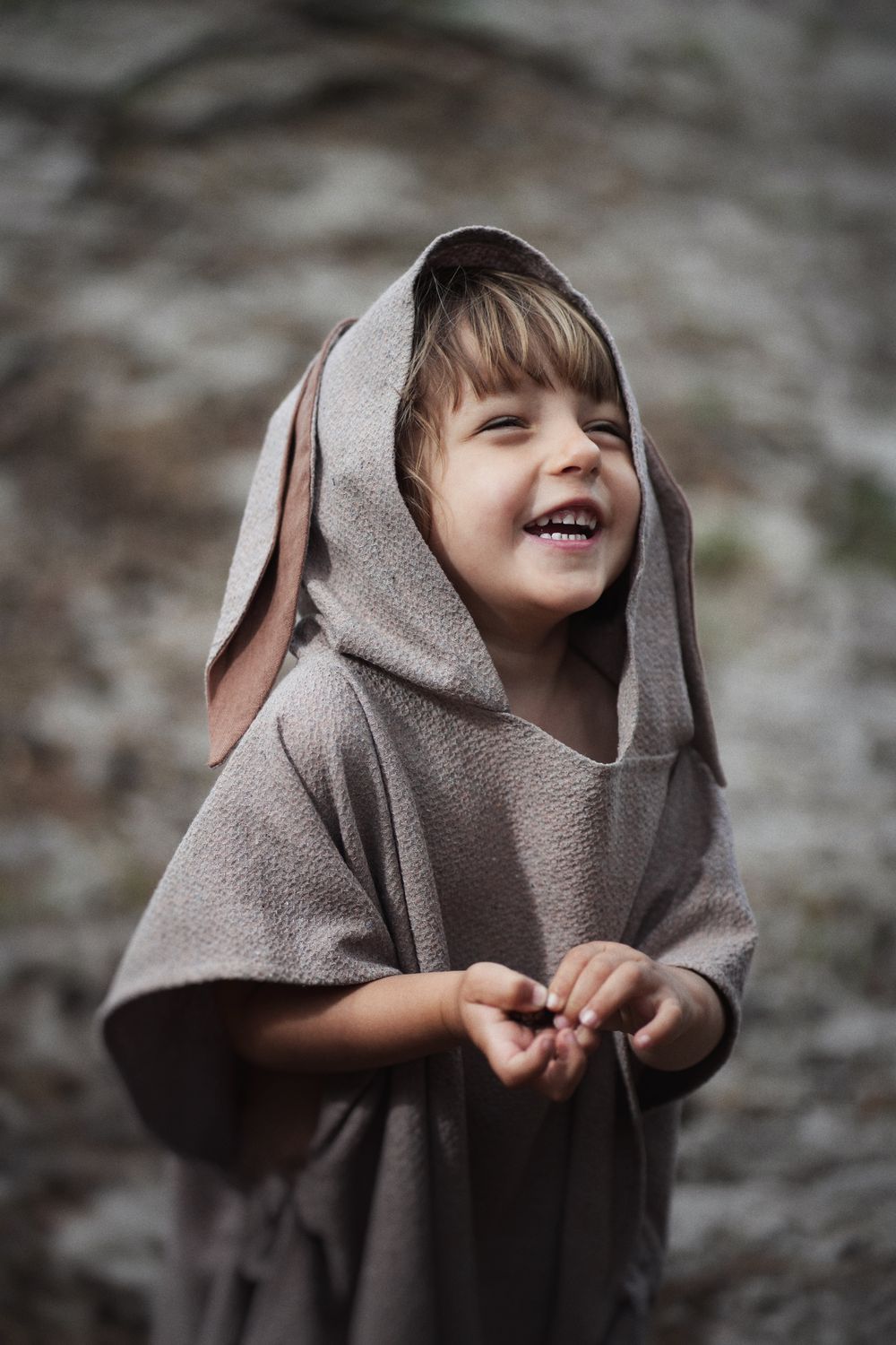 LINEN PONCHO TOWEL ' UPELIS '