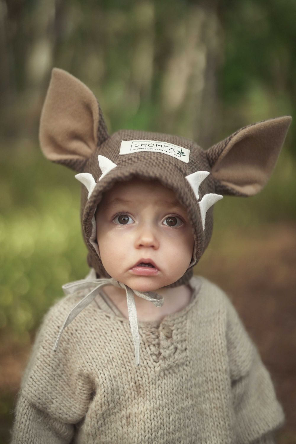 WOOL BONNET 'WILD BOAR'