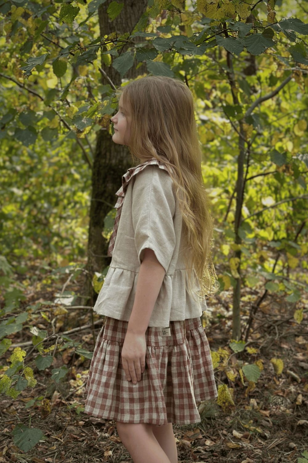 LINEN SKIRT 'DANCER'