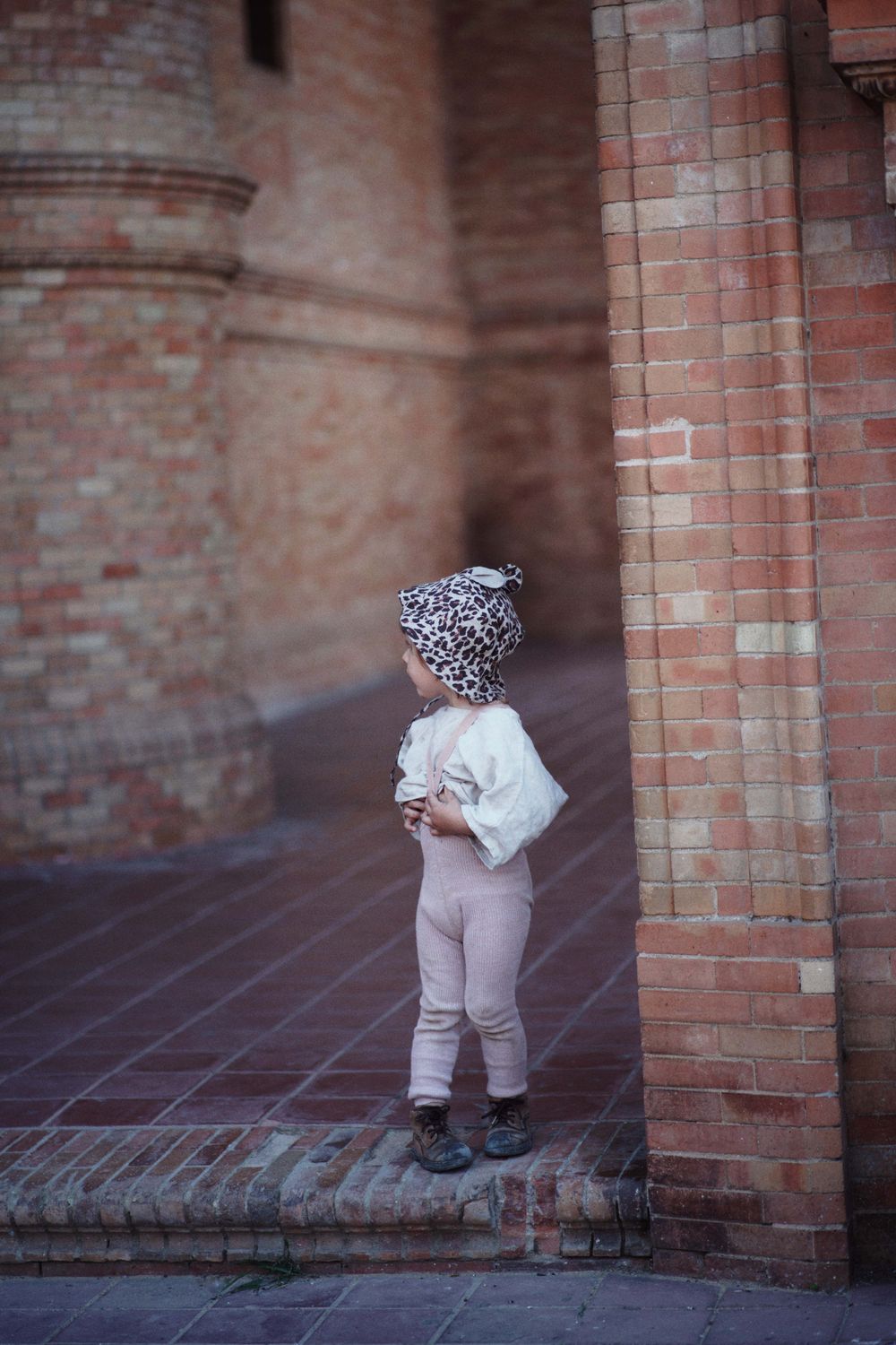 LINEN HAT 'BEAR'