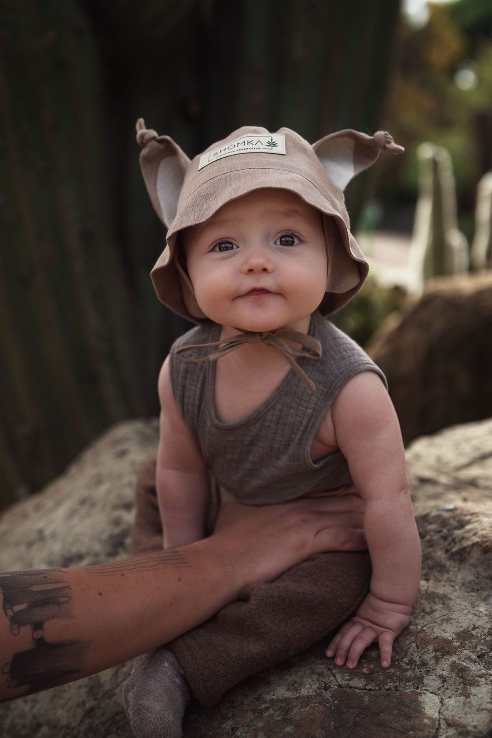 LINEN HAT 'LYNX'