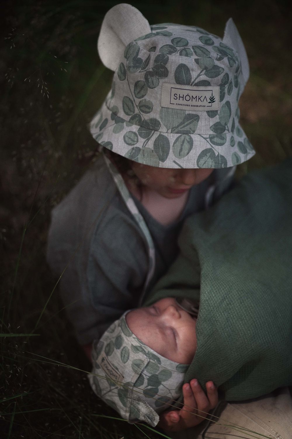 LINEN HAT 'MOUSE'