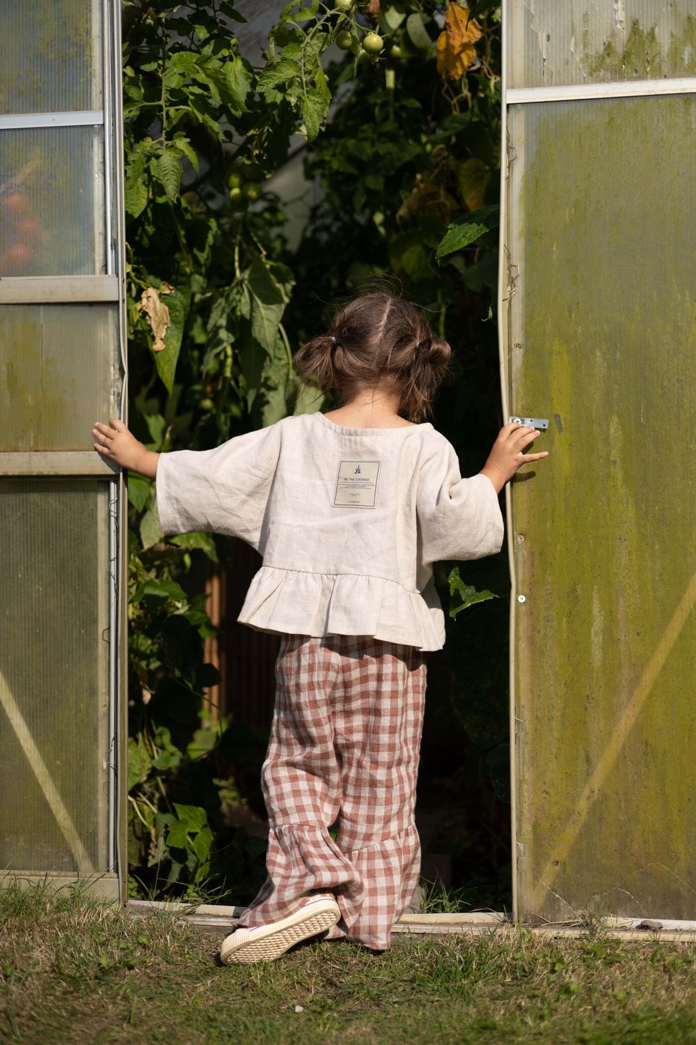 LINEN TEE 'DANCER'