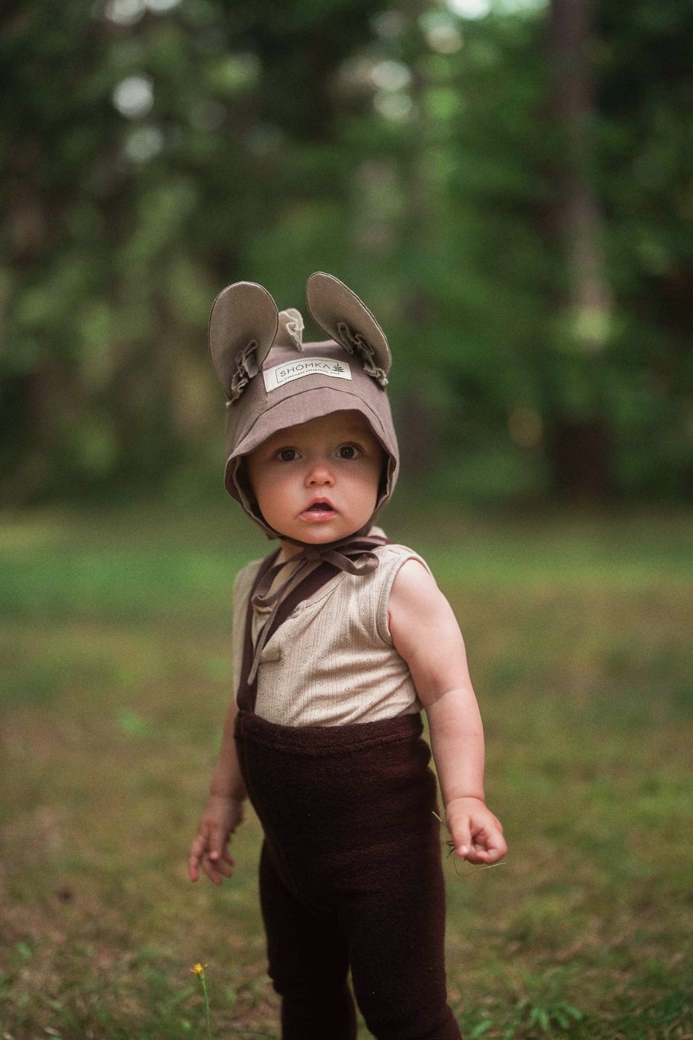 LINEN BONNET 'DONKEY'
