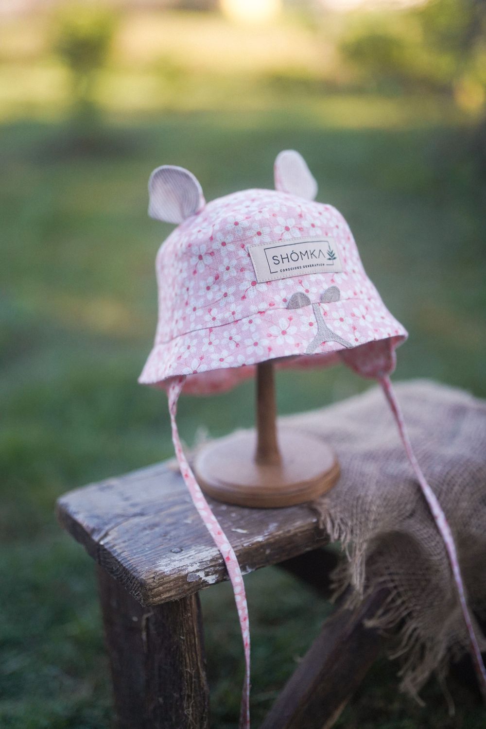 LINEN HAT 'CAPYBARA'