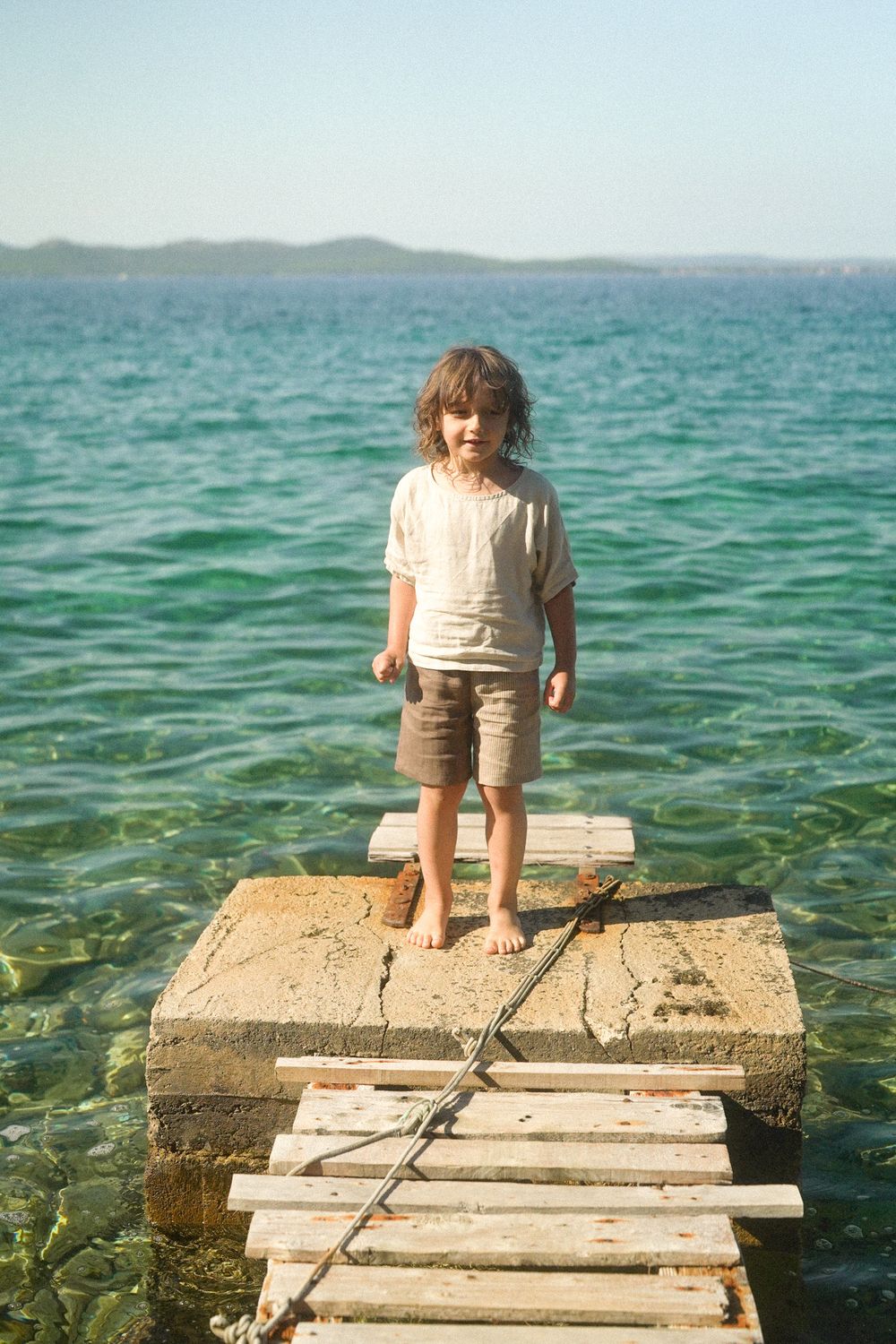 LINEN SHORTS 'BALANCE'