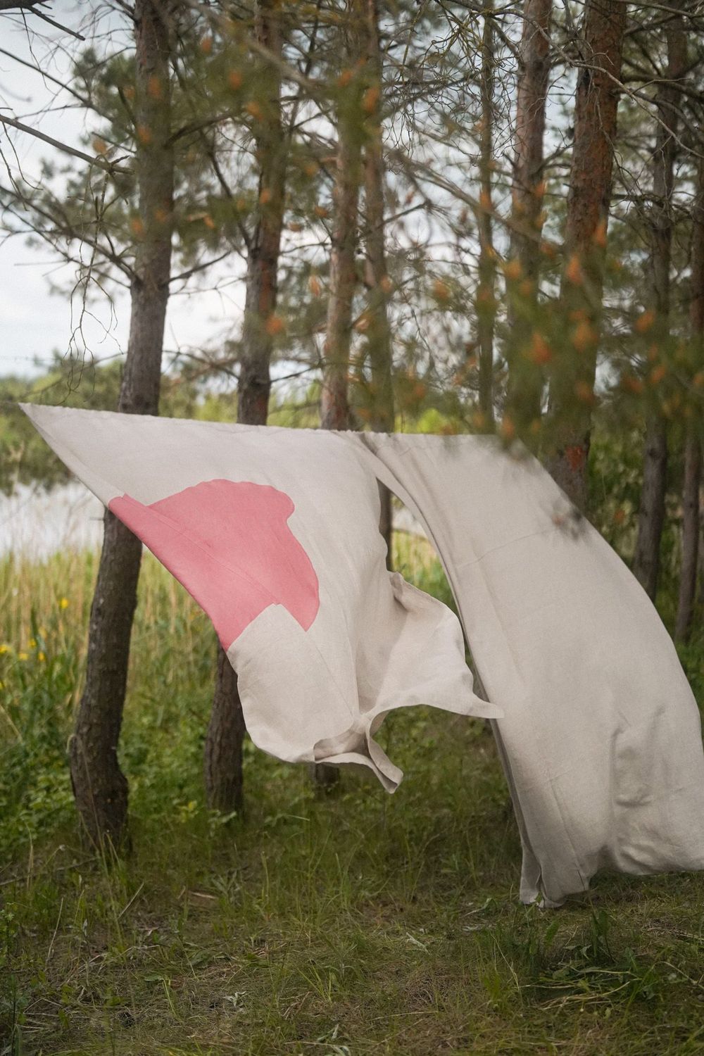 LINEN CURTAINS 'SUNSET '
