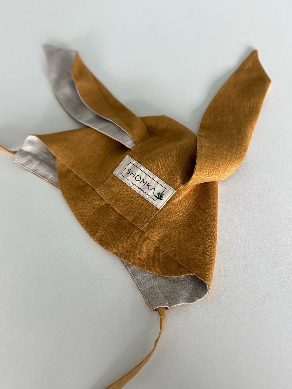 HONEY LINEN BONNET 'HARE'