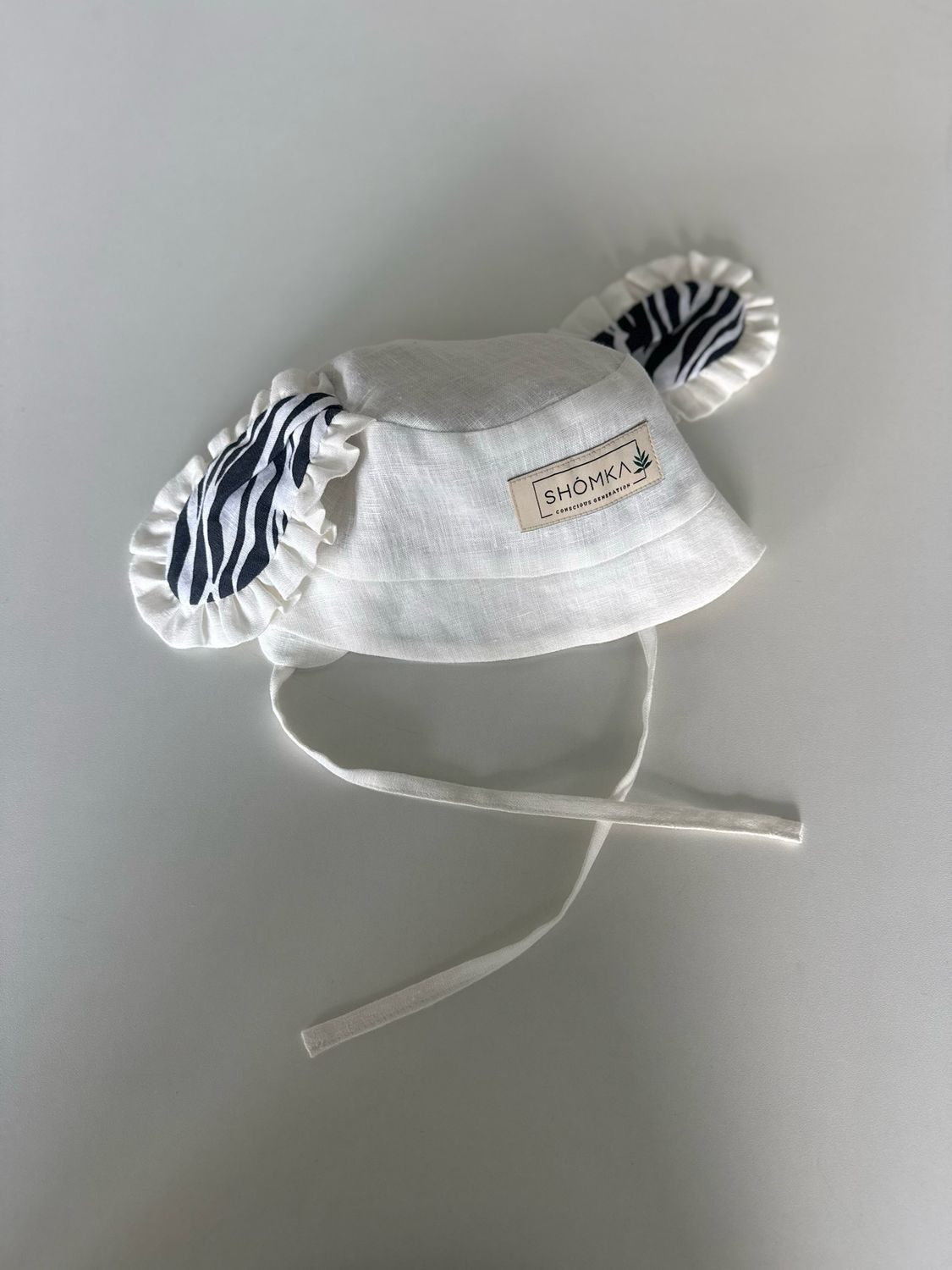SNOW LINEN HAT 'PUPPY'