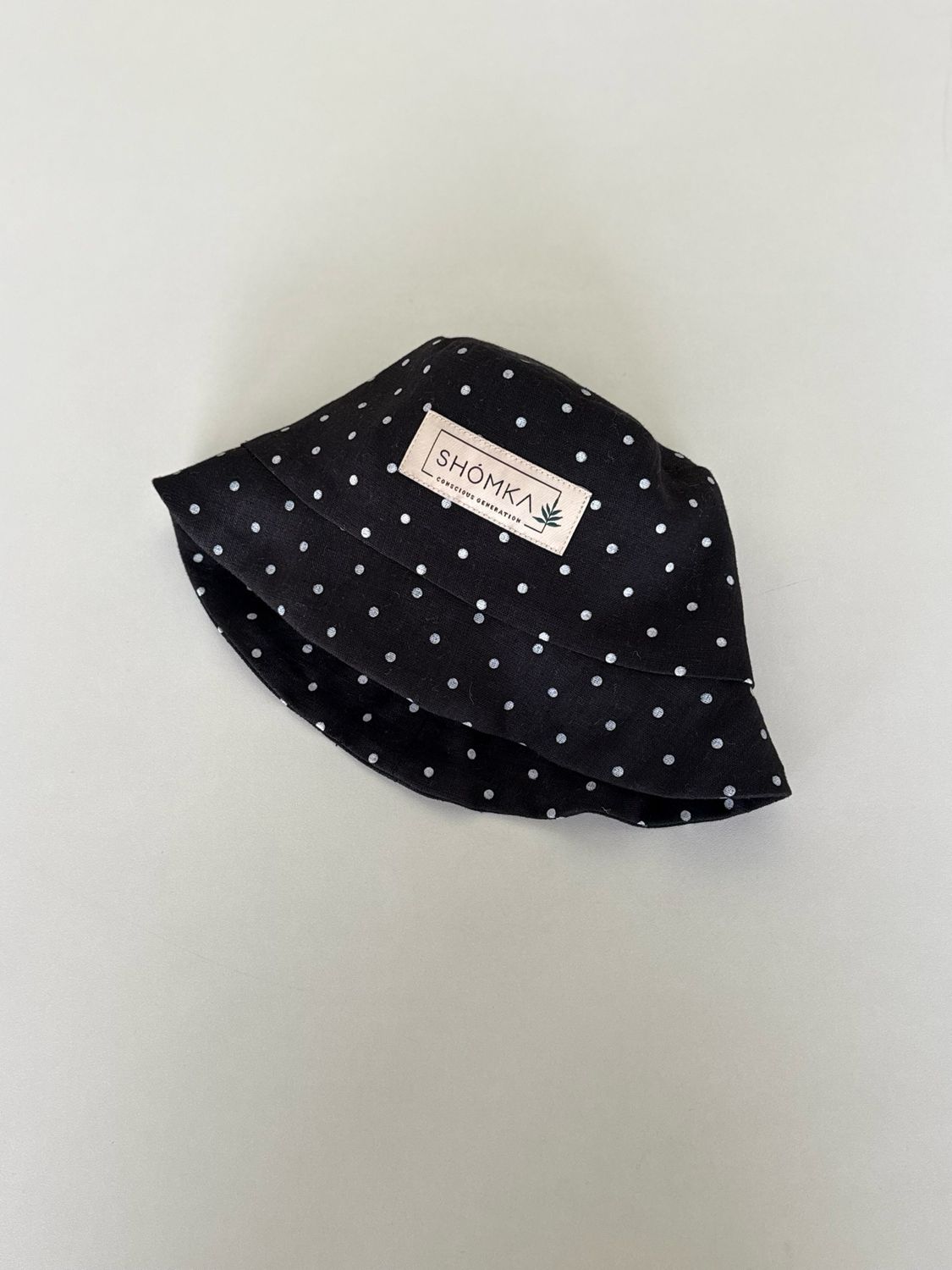 PEPPER LINEN BUCKET HAT 'NO EARS'