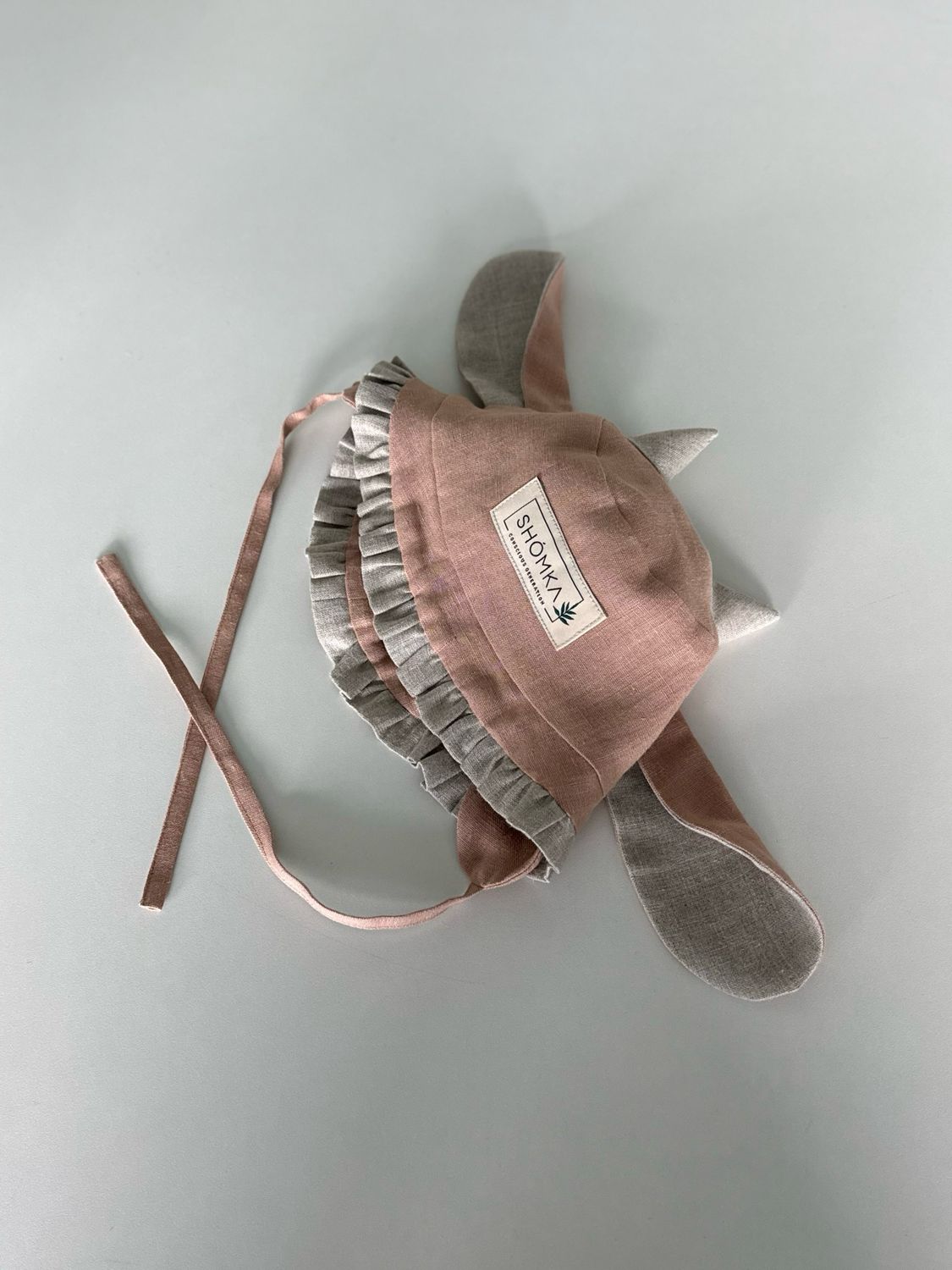 MAGNOLIA LINEN HAT 'COW'
