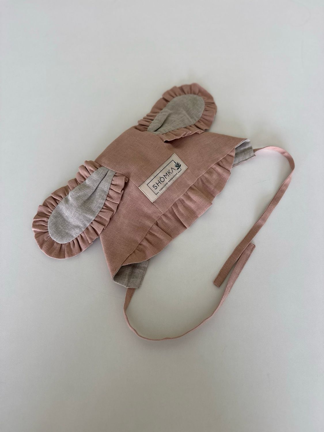 MAGNOLIA LINEN BONNET 'PUPPY'
