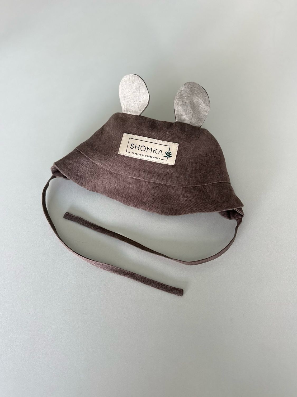 SOIL LINEN HAT 'BEAR'