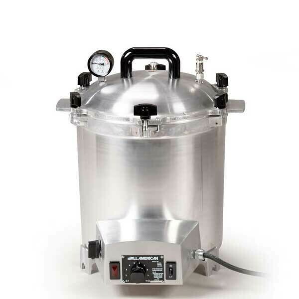 All American 25 Quart Benchtop Sterilizer - 240 volt