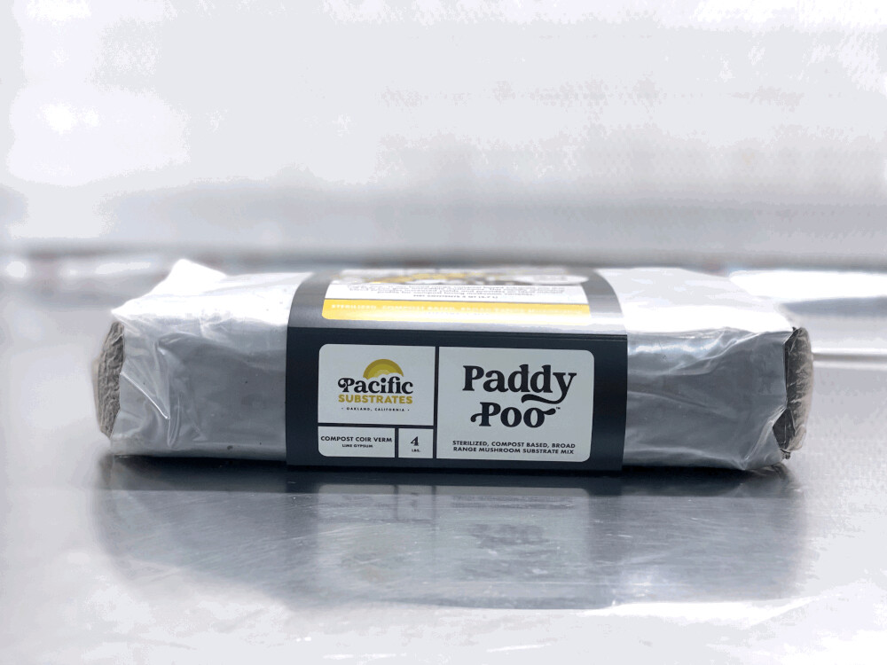 1 x 4# Paddy Poo - Compost-Based Substrate (Sterilized) - Pacific Substrates