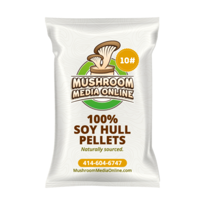 10# of 100% Soy Hull Mushroom Pellets - Free shipping
