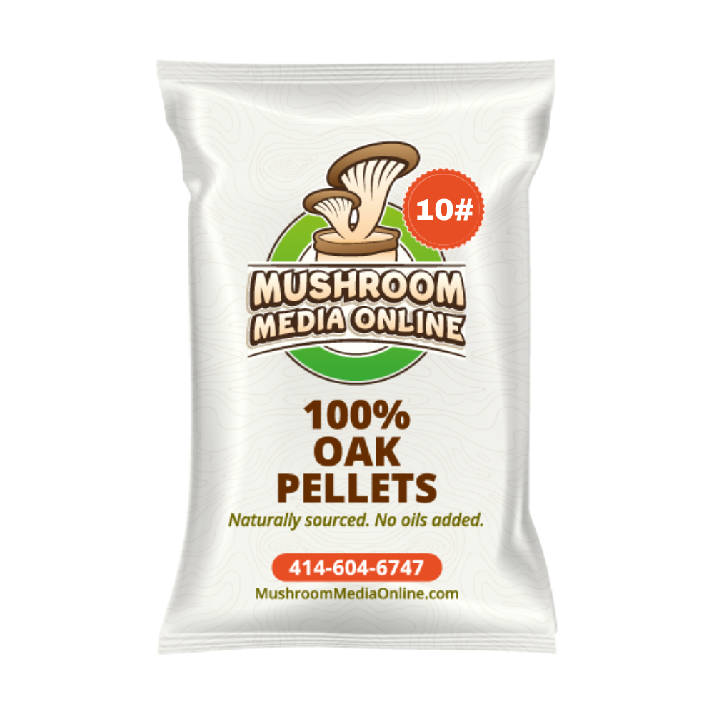 10# of 100% Oak Mushroom Pellets - Free shipping