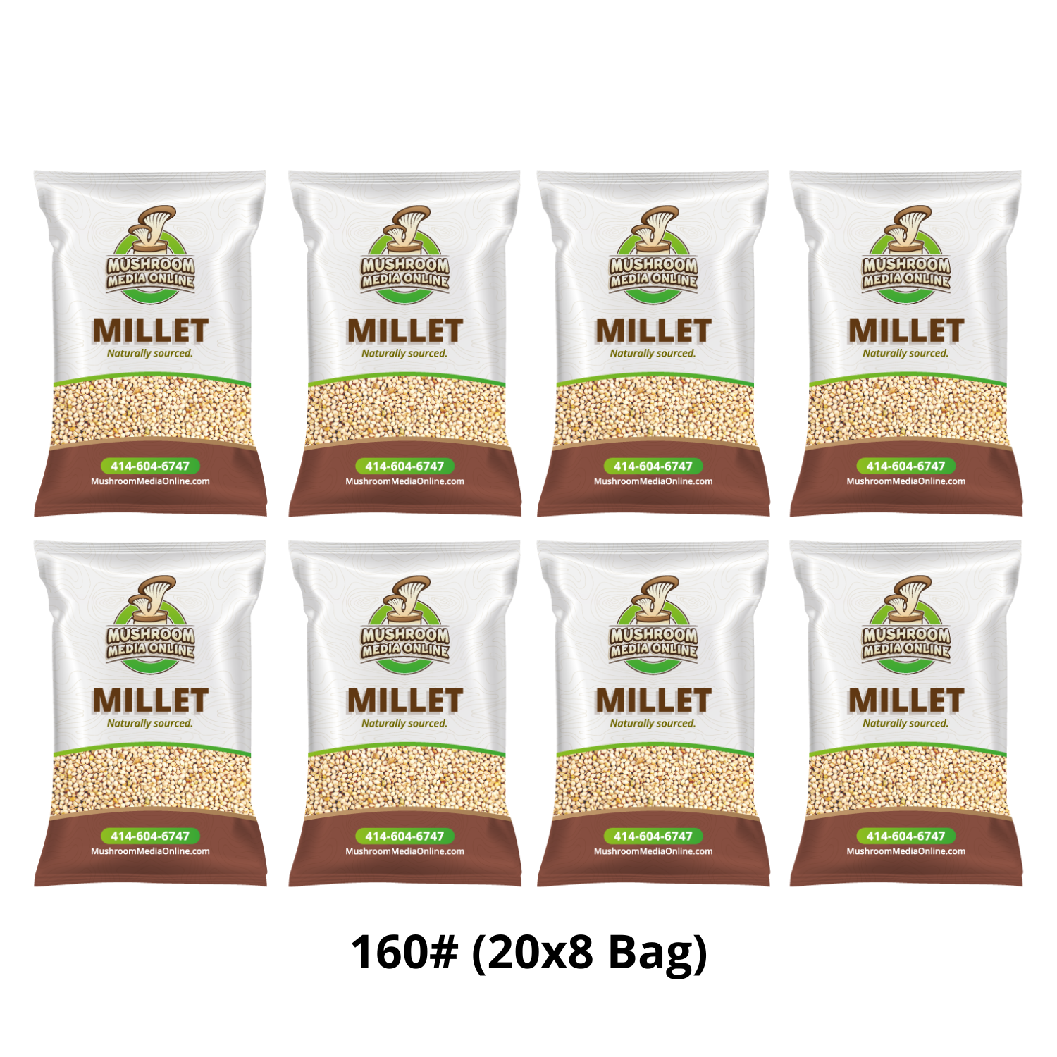 160# Proso Millet Grains