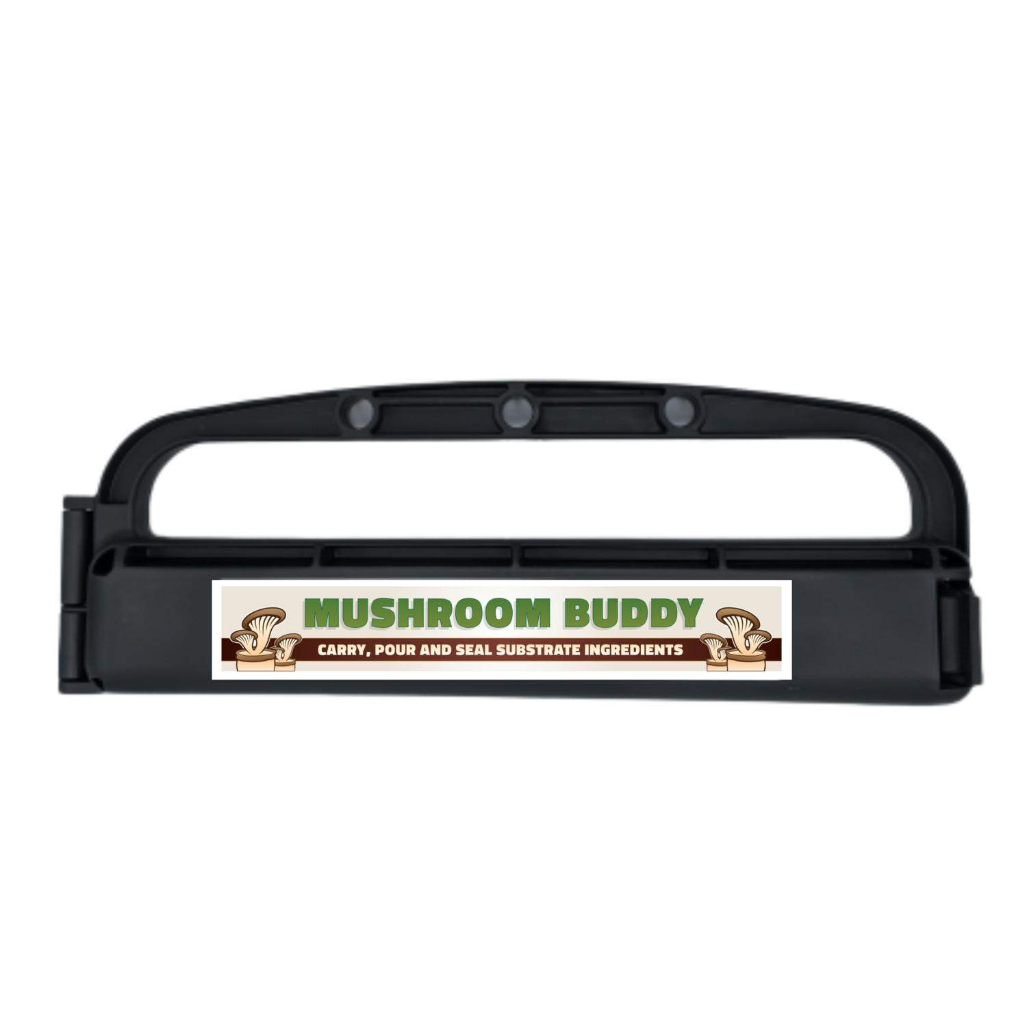 Mushroom Bag Buddy - Substrate Bag - Carry, Close, and Pour - Close Bags & Easily Carry
