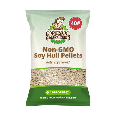 20# NON-GMO Soy Hull Mushroom Pellets