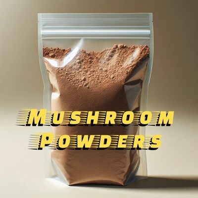 Mushroom Powders (Dried and Ground)
