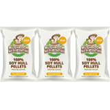 120# (6 X 20#Bag) of 100% Soy Hull Mushroom Pellets - Free Shipping