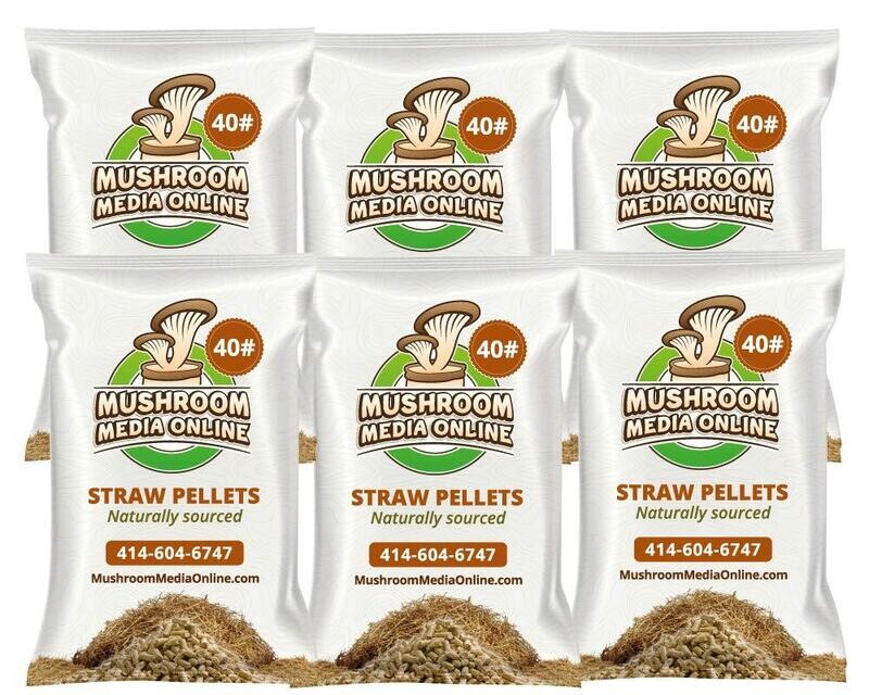 240# (6 x 40#Bag) of Wheat Straw Pellets