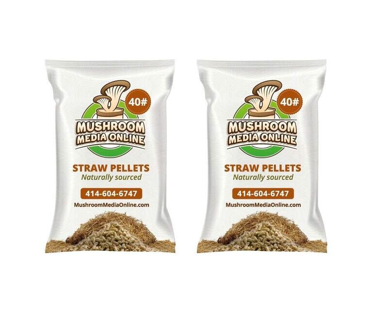 80# (2 x 40#) of Wheat Straw Pellets